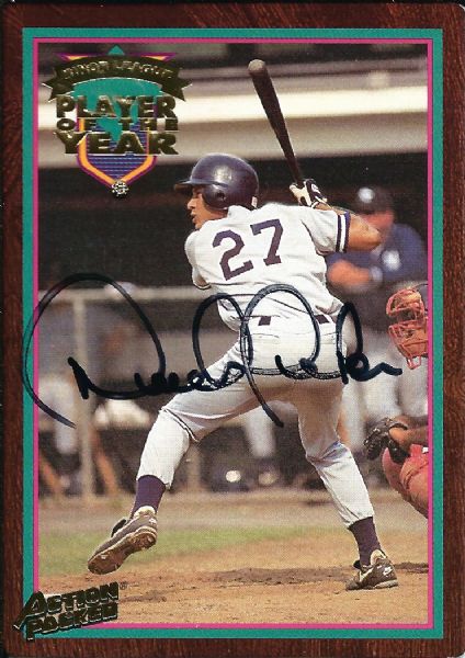 Derek Jeter Signed 1995 Action Packed Minor League Card w/ Pre-Rookie Signature! (PSA/JSA Guaranteed)