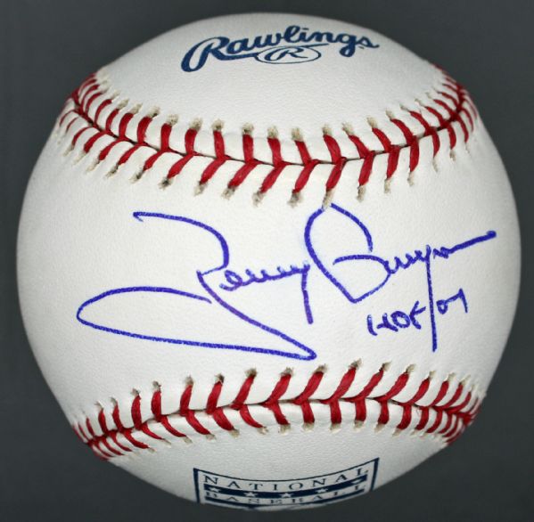 Tony Gwynn Signed & Inscribed OML Hall of Fame Baseball w/ "HOF 07" Inscription (PSA/DNA)