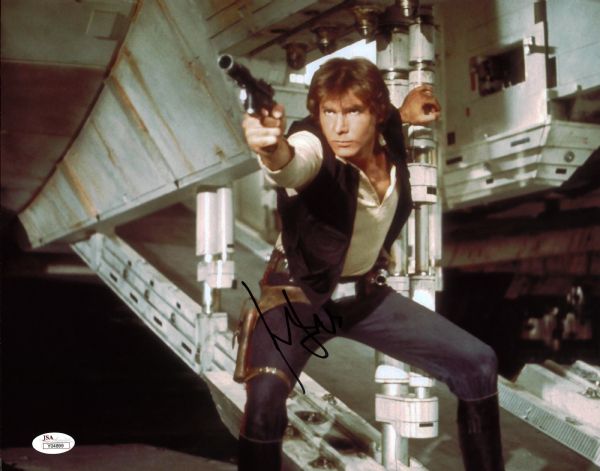 Star Wars: Harrison Ford Signed 11" x 14" Color Photo (JSA)