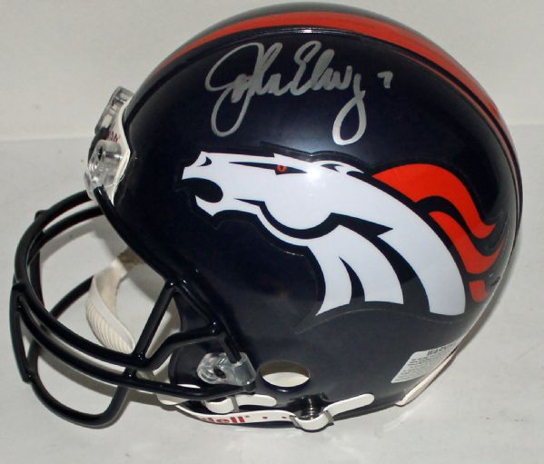John Elway Signed Full Size PROLINE Denver Broncos Helmet (JSA)