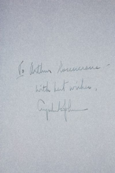 President Lyndon B. Johnson Signed Limited Edition "Inaugural 1965" Hardcover Book (PSA/JSA Guaranteed)