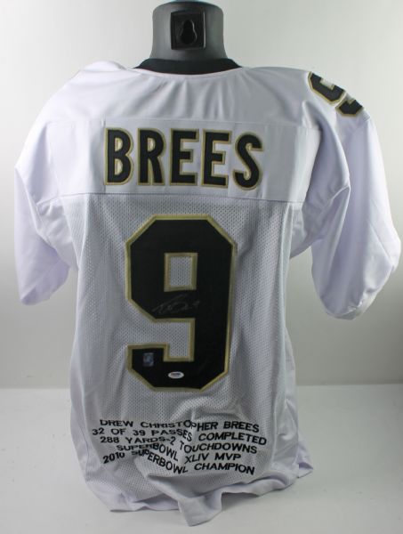Drew Brees Signed New Orleans Saints Jersey (PSA/DNA)