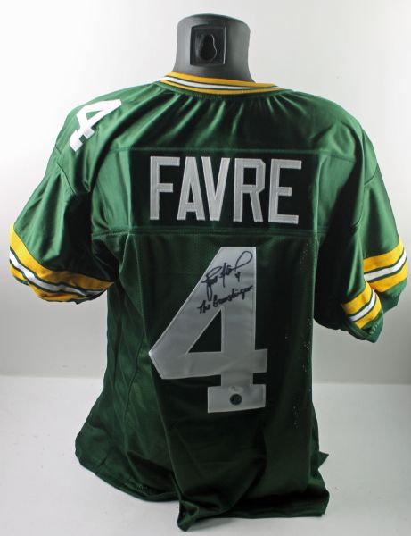 Brett Farve Signed Green Bay Packers Jersey (JSA)
