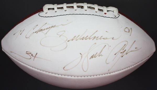 Walter Payton Signed Spalding Football w/ Rare "Sweetness" Inscription (PSA/JSA Guaranteed)