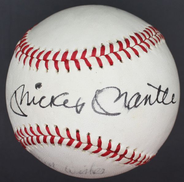 M & M Boys: Mickey Mantle & Roger Maris Dual Signed Rawlings Official League Baseball (PSA/DNA) 