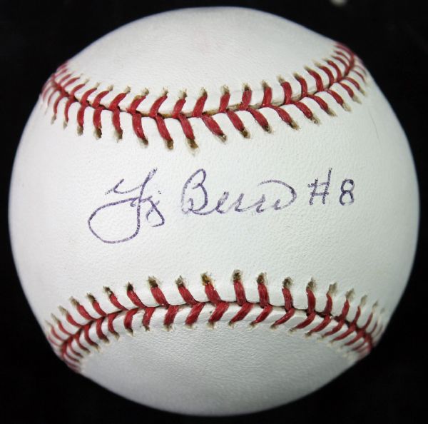 Yogi Berra Signed OML 1978 WS Baseball (PSA/JSA Guaranteed)