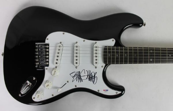 ZZ Top: Billy Gibbons Signed Black Fender Guitar