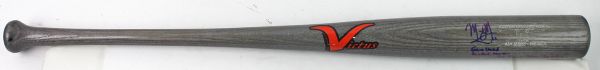 2012 Manny Machado Game Used & Signed Bat with Handwritten Inscriptions (PSA/DNA)