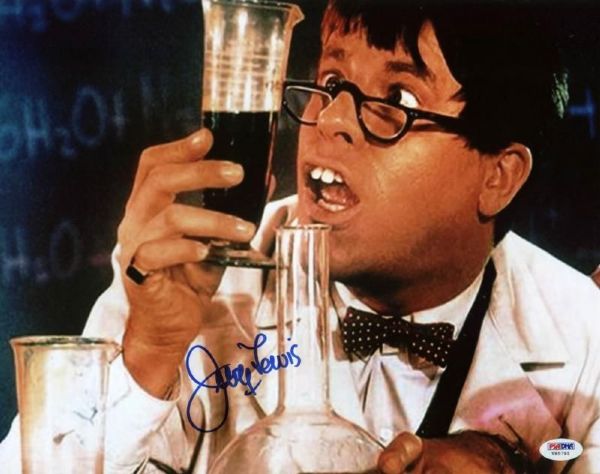 Jerry Lewis Signed 11" x 14" Color Photo from "The Nutty Professor" (PSA/DNA)