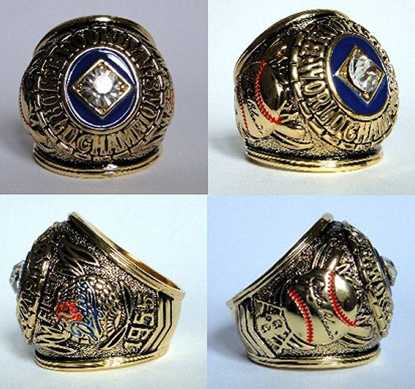 1955 Brooklyn Dodgers World Series Champions Exact Replica Ring!