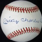 Mickey Mantle Signed OAL Baseball with full "Mickey Charles Mantle" Autograph (JSA & PSA/DNA)