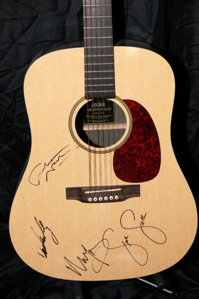 Crosby, Stills, Nash & Young RARE Group Signed Martin Acoustic Guitar (PSA/JSA Guaranteed)