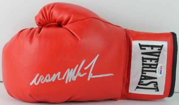 "Iron" Mike Tyson Signed Everlast Boxing Glove