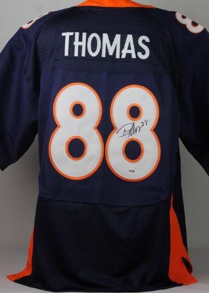 DeMariyus Thomas Signed Denver Broncos Jersey (PSA/DNA)