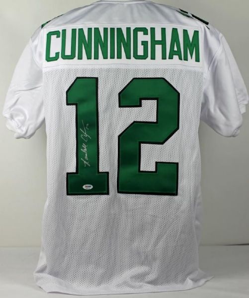 Randall Cunningham Signed Philadelphia Eagles Jersey (PSA/DNA)