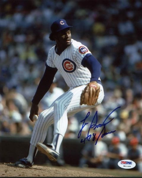 Cubs: Lee Smith Signed & Inscribed "478 Saves" 8"x10" Photo (PSA/DNA)
