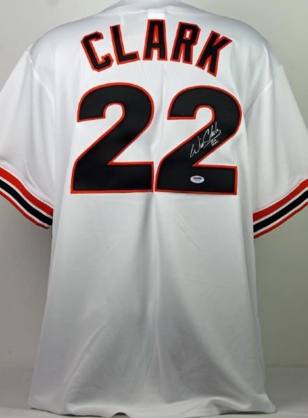 San Francisco Giants: Will Clark Signed Jersey (PSA/DNA)