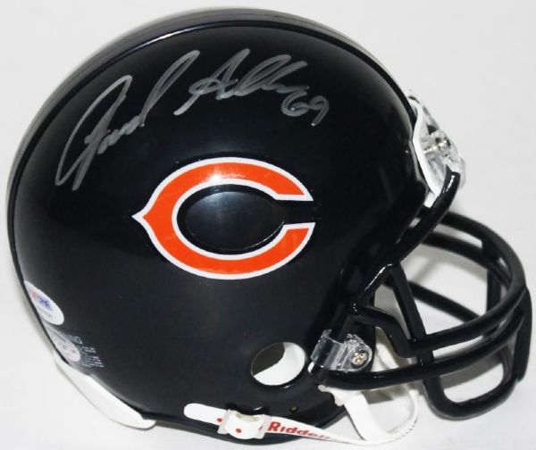 Jared Allen Signed Bears Mini Helmet (PSA/DNA ITP)