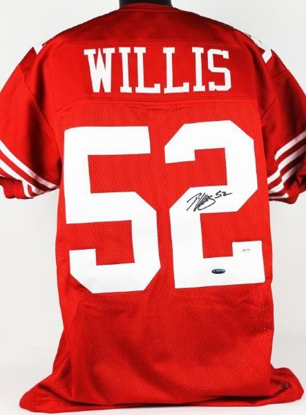 Patrick Willis Signed 49ers Jersey (Tristar & PSA/DNA)