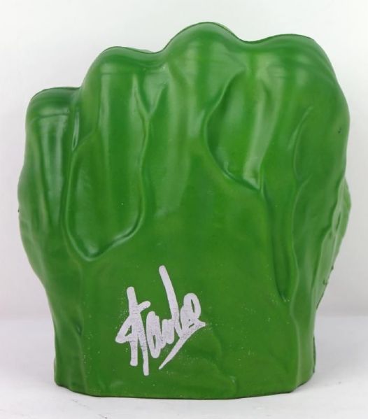 Stan Lee Signed "The Incredible Hulk" Smash Hand (PSA/DNA)