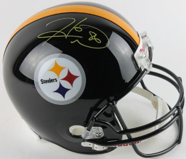 Hines Ward Signed Full-Sized Pittsburgh Steelers Helmet (JSA & PSA/DNA)