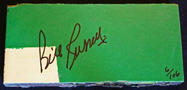 Bill Russell Signed Limited Edition Game Used Boston Garden Floor - Numbered 6/116!(PSA/DNA)