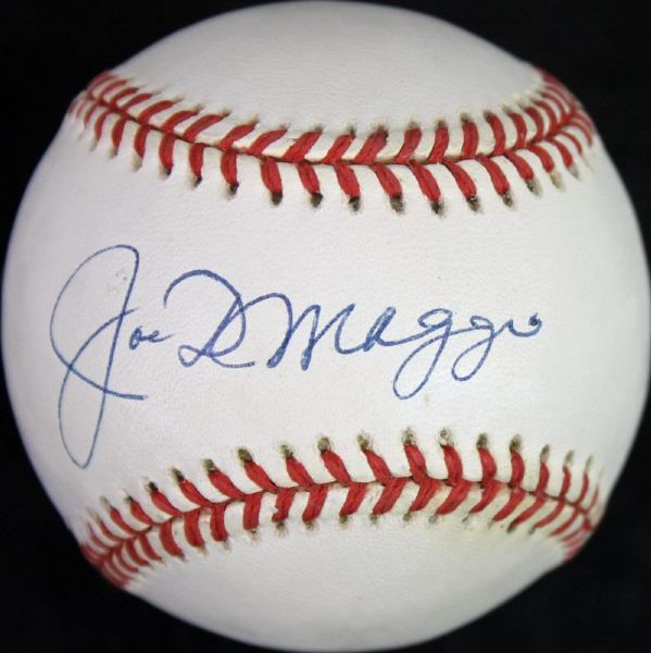 Joe DiMaggio Signed OAL Baseball - PSA/DNA Graded MINT 9!