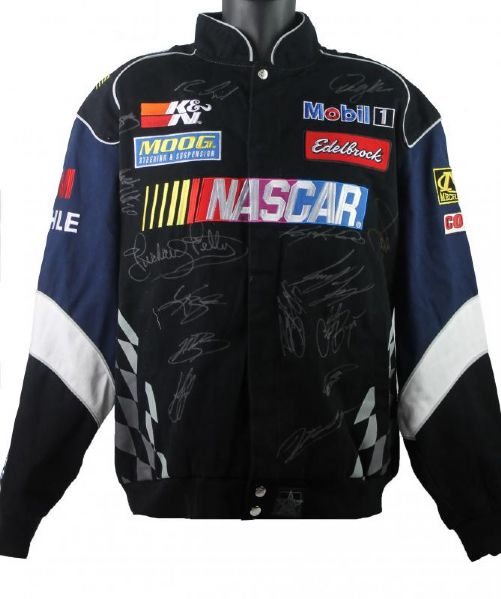 NASCAR: Dale Earnhardt Jr., Jimmie Johnson, Jeff Gordon + 12 Other Drivers Signed Jacket (PSA/DNA)