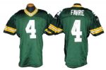 2002 Brett Favre Green Bay Packers Game Used and Signed Jersey With Favre LOA