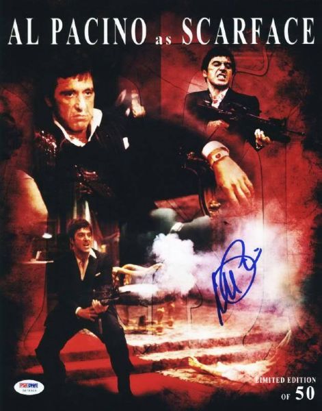 Al Pacino Signed Limited Edition "Scarface" 11"x14" Collage Photo (PSA/DNA ITP)