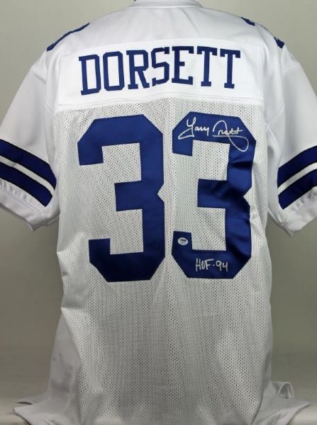 Tony Dorsett Signed Dallas Cowboys Jersey with "HOF 94" Inscription (PSA/DNA)