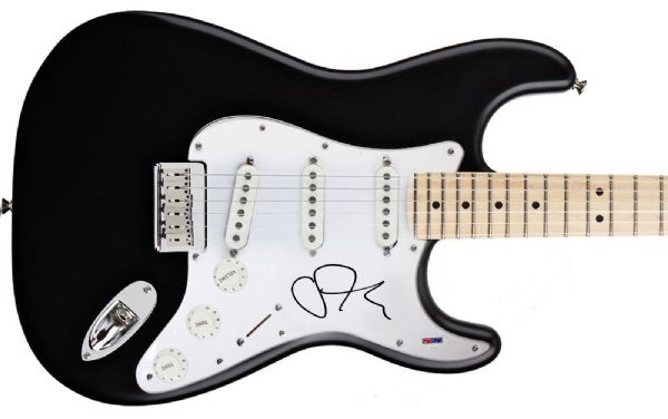 Sting Signed Fender Squier Stratocaster Guitar (PSA/DNA)