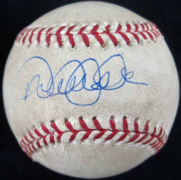Derek Jeter Signed 3000 Hit Game "J 5" Baseball from Historic 3000 Hit Game! (MLB & Steiner Sports) 