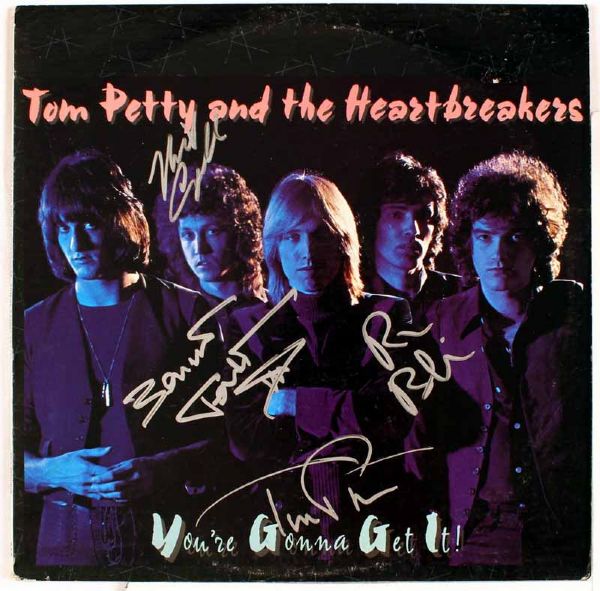 Tom Petty & The Heart Breakers Group Signed "Youre Gonna Get It" Album (JSA)