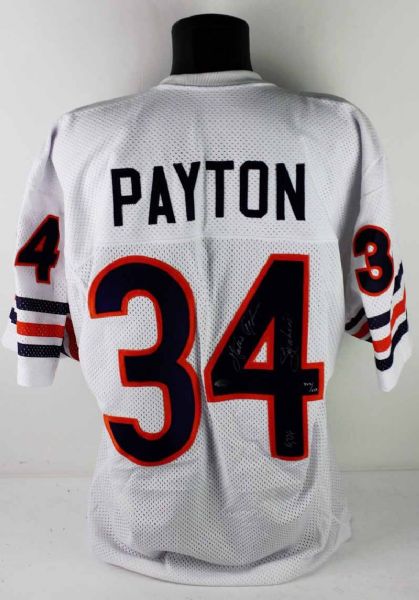 Walter Payton Signed & Inscribed Limited Edition Chicago Bears Jersey (Steiner Sports)