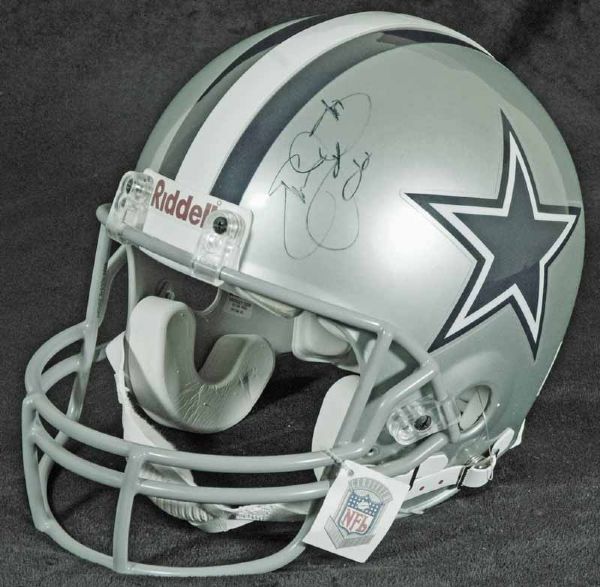Emmitt Smith Signed Full Size PROLINE Dallas Cowboys Helmet (JSA)