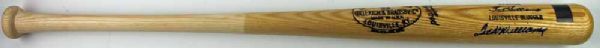 Ted Williams Signed Near-Mint Baseball Bat From Personal Signing Company! (Green Diamond)