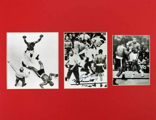 Muhammad Ali Signed & Matted 5" x 7" Photo Display (JSA)