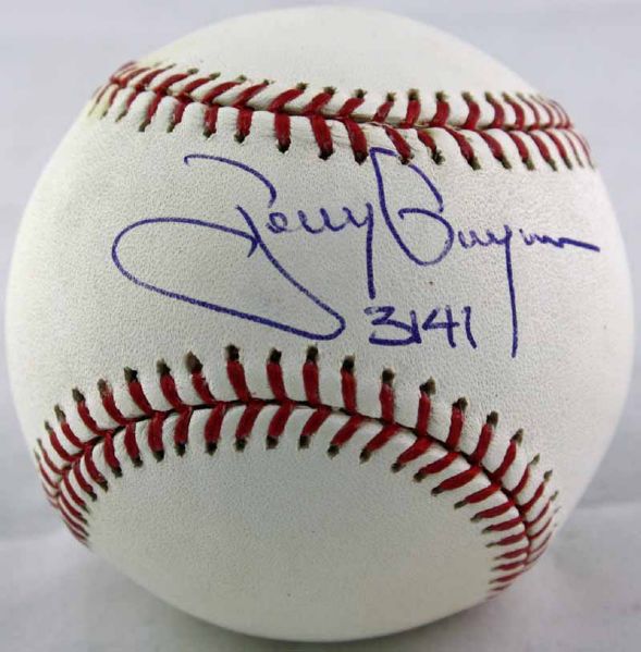 Tony Gwynn Signed & Inscribed OML Baseball w/ "3141" Hit Total! (PSA/DNA)