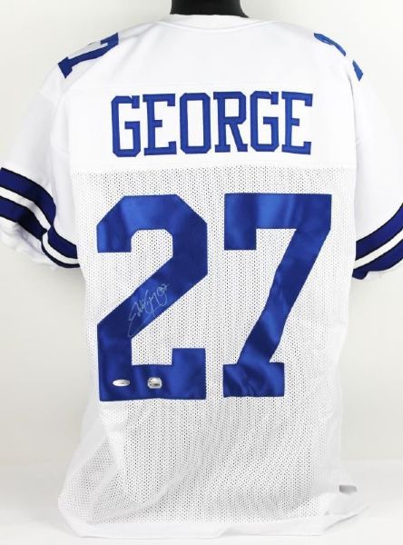 Eddie George Signed Dallas Cowboys Jersey (PSA/DNA)
