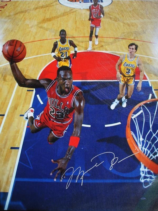 Lot Detail - Michael Jordan Over-Sized 30