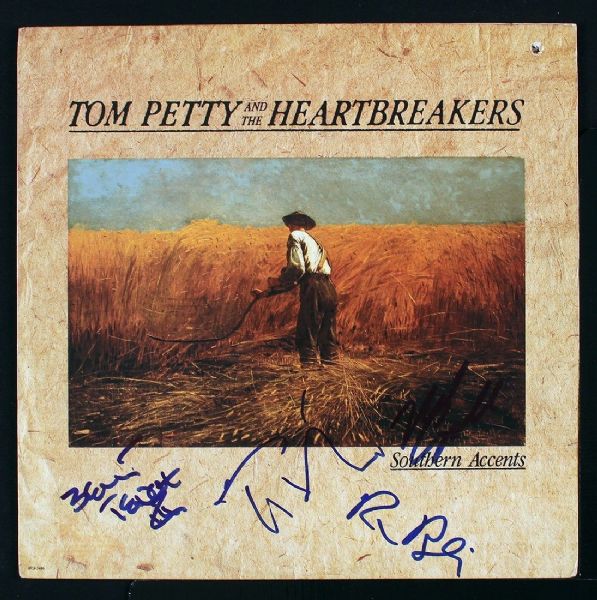 Tom Petty & The Heart breakers Signed "Southern Accents" Album (JSA)