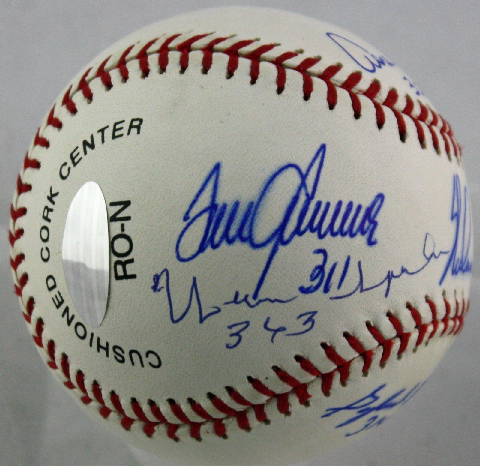 lot-detail-300-game-winners-signed-inscribed-oml-baseball-w-seven