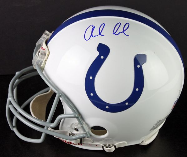 Andrew Luck Signed Indianapolis Colts Full Sized PROLINE Model Helmet (JSA)