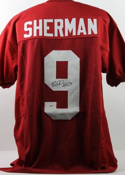 Richard Sherman Signed Stanford Jersey (PSA/DNA)