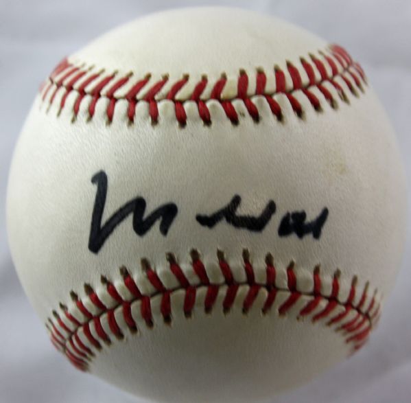 Muhammad Ali Single Signed OAL Baseball (JSA)