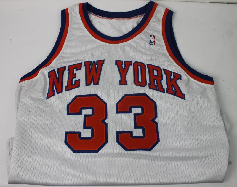 Lot Detail - Patrick Ewing Signed Game Used 1992-93 Jersey Size 48 +6 ...