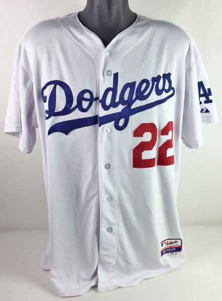 2014 Clayton Kershaw Game Worn LA Dodgers Jersey (Cy Young Season!)