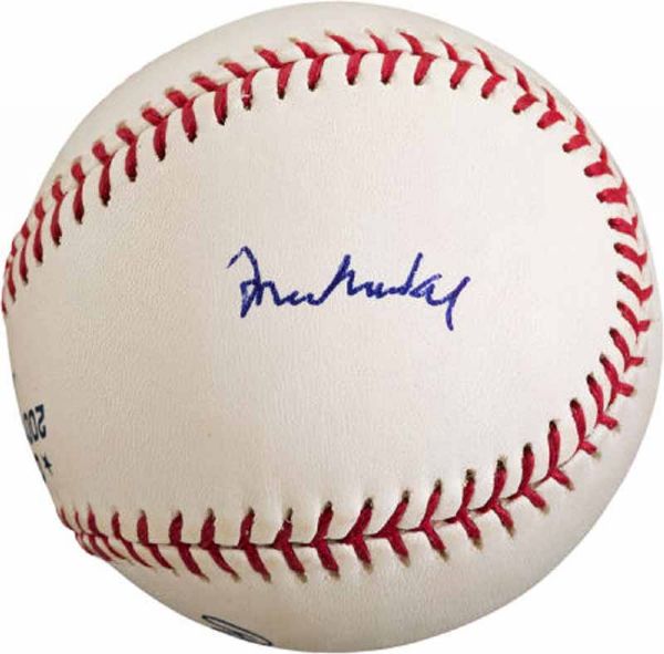 Muhammad Ali Signed Near-Mint OML Baseball (JSA)