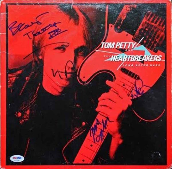 Tom Petty & The Heart breakers Signed "Long After Dark" Album (PSA/DNA)